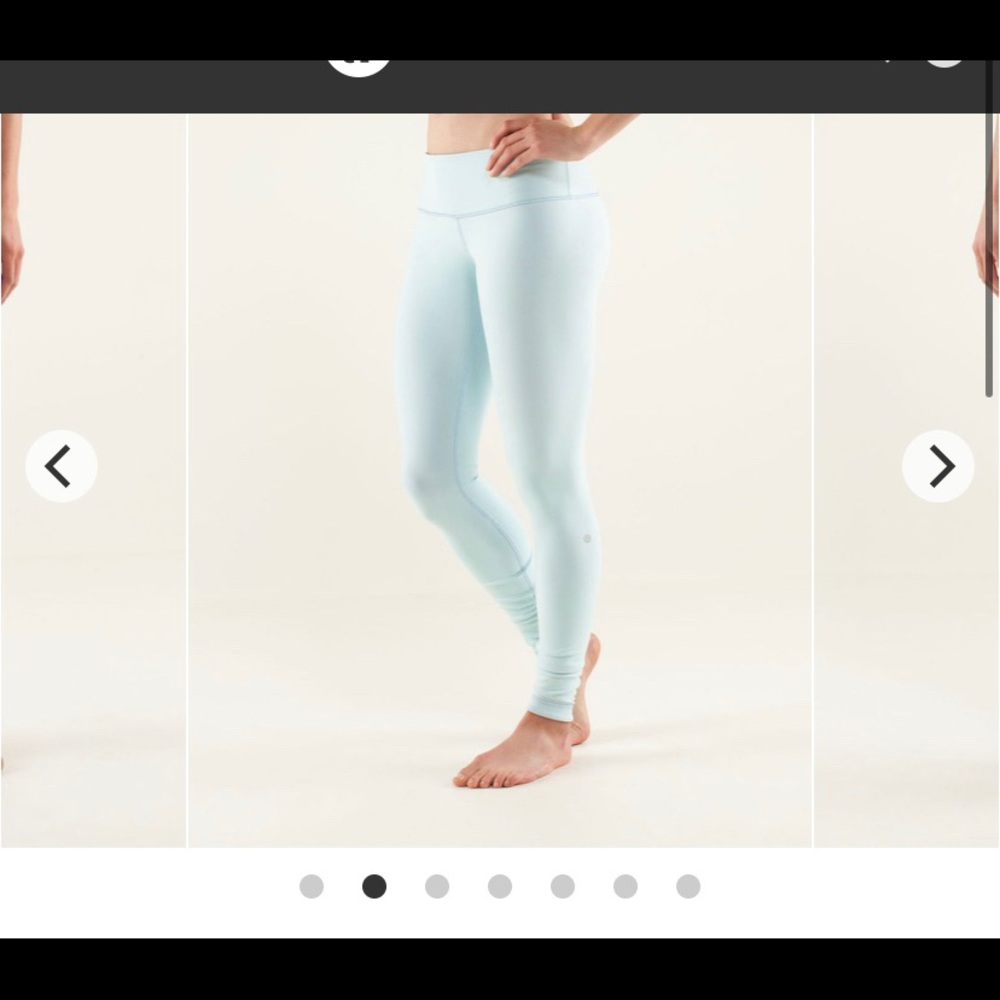Lululemon Wunder under pant reversible